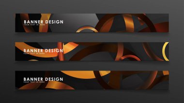 Ahşap renk kombinasyonu çevreleri ile soyut vektör afiş arka planlar ayarlayın