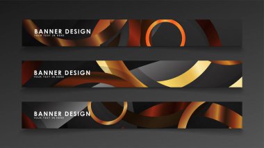 Ahşap renk kombinasyonu çevreleri ile soyut vektör afiş arka planlar ayarlayın