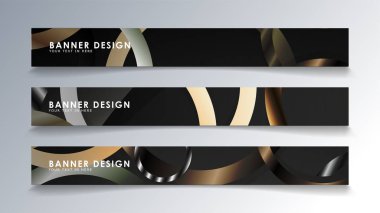 Daire arka planlı dikdörtgen bir afiş ayarlayın. nötr renk gradyanı