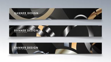 Daire arka planlı dikdörtgen bir afiş ayarlayın. nötr renk gradyanı