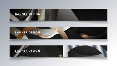 Daire arka planlı dikdörtgen bir afiş ayarlayın. nötr renk gradyanı