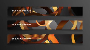 Ahşap renk kombinasyonu çevreleri ile soyut vektör afiş arka planlar ayarlayın