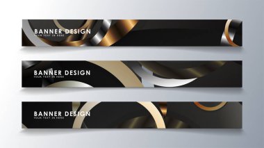 Daire arka planlı dikdörtgen bir afiş ayarlayın. nötr renk gradyanı