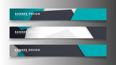 Arka plan afiş şablonlar kümesi. Poligonal arka plan ile modern vektör afiş.