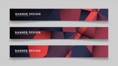 Kırmızı siyah geometrik degrade arka planlarile soyut dikdörtgen vektör afiş. tasarım şablonları. gelecek Poster şablonu tasarımı