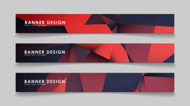 Kırmızı siyah geometrik degrade arka planlarile soyut dikdörtgen vektör afiş. tasarım şablonları. gelecek Poster şablonu tasarımı