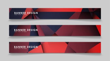 Kırmızı siyah geometrik degrade arka planlarile soyut dikdörtgen vektör afiş. tasarım şablonları. gelecek Poster şablonu tasarımı