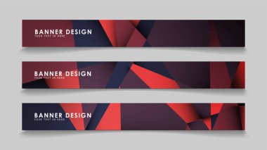 Kırmızı siyah geometrik degrade arka planlarile soyut dikdörtgen vektör afiş. tasarım şablonları. gelecek Poster şablonu tasarımı