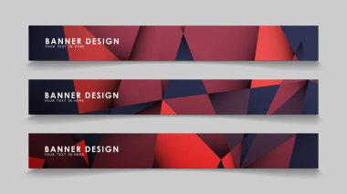 Kırmızı siyah geometrik degrade arka planlarile soyut dikdörtgen vektör afiş. tasarım şablonları. gelecek Poster şablonu tasarımı