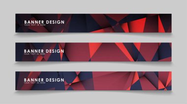 Kırmızı siyah geometrik degrade arka planlarile soyut dikdörtgen vektör afiş. tasarım şablonları. gelecek Poster şablonu tasarımı
