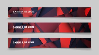 Kırmızı siyah geometrik degrade arka planlarile soyut dikdörtgen vektör afiş. tasarım şablonları. gelecek Poster şablonu tasarımı