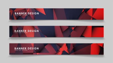 Kırmızı siyah geometrik degrade arka planlarile soyut dikdörtgen vektör afiş. tasarım şablonları. gelecek Poster şablonu tasarımı