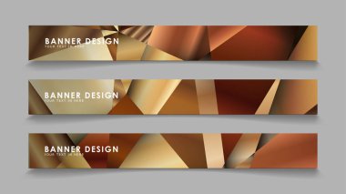 Lüks geometrik degrade arka planlarile soyut dikdörtgen vektör afiş . tasarım şablonları. gelecek Poster şablonu tasarımı