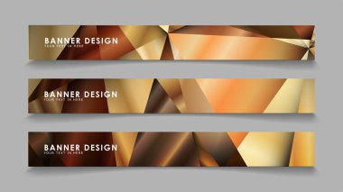 Lüks geometrik degrade arka planlarile soyut dikdörtgen vektör afiş . tasarım şablonları. gelecek Poster şablonu tasarımı