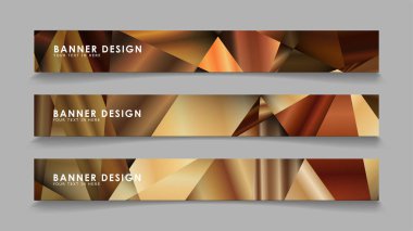 Lüks geometrik degrade arka planlarile soyut dikdörtgen vektör afiş . tasarım şablonları. gelecek Poster şablonu tasarımı