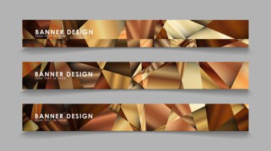 Lüks geometrik degrade arka planlarile soyut dikdörtgen vektör afiş . tasarım şablonları. gelecek Poster şablonu tasarımı