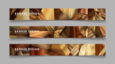 Lüks geometrik degrade arka planlarile soyut dikdörtgen vektör afiş . tasarım şablonları. gelecek Poster şablonu tasarımı