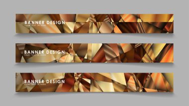 Lüks geometrik degrade arka planlarile soyut dikdörtgen vektör afiş . tasarım şablonları. gelecek Poster şablonu tasarımı