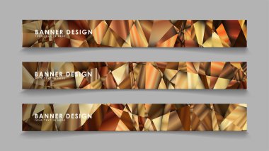 Lüks geometrik degrade arka planlarile soyut dikdörtgen vektör afiş . tasarım şablonları. gelecek Poster şablonu tasarımı