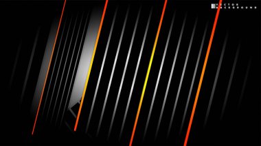 Soyut vektör arka planı. Geometrik Çizgiler