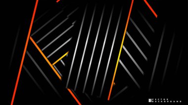 Soyut vektör arka planı. Geometrik Çizgiler