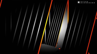 Soyut vektör arka planı. Geometrik Çizgiler