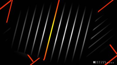 Soyut vektör arka planı. Geometrik Çizgiler