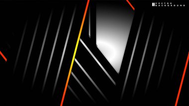 Soyut vektör arka planı. Geometrik Çizgiler