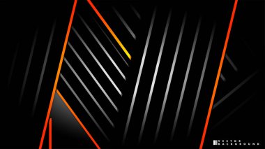 Soyut vektör arka planı. Geometrik Çizgiler