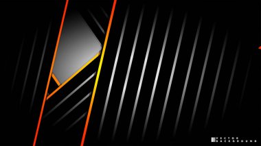 Soyut vektör arka planı. Geometrik Çizgiler