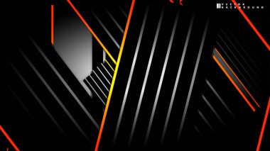 Soyut vektör arka planı. Geometrik Çizgiler