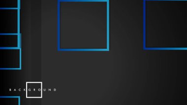 Vektör Modern Soyut Kareler Arka Planlar . siyah yeşil degrade ile. eps 10 şablonu