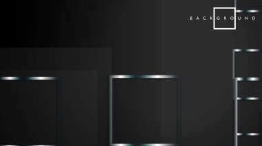 Modern Soyut Vektör Kutusu Arka Plan. beyaz degrade şeritler ile. eps 10 şablonu