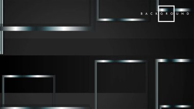 Modern Soyut Vektör Kutusu Arka Plan. beyaz degrade şeritler ile. eps 10 şablonu