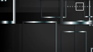 Modern Soyut Vektör Kutusu Arka Plan. beyaz degrade şeritler ile. eps 10 şablonu