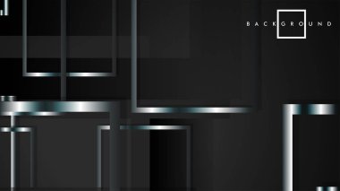 Modern Soyut Vektör Kutusu Arka Plan. beyaz degrade şeritler ile. eps 10 şablonu