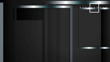 Modern Soyut Vektör Kutusu Arka Plan. beyaz degrade şeritler ile. eps 10 şablonu