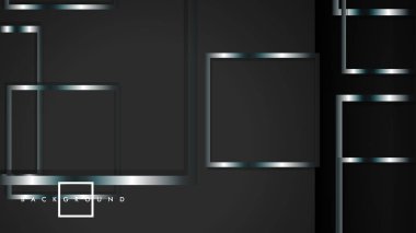 Modern Soyut Vektör Kutusu Arka Plan. beyaz degrade şeritler ile. eps 10 şablonu