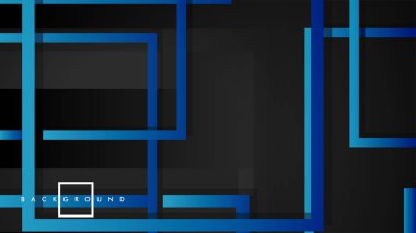 Vektör Modern Soyut Kareler Arka Planlar . siyah yeşil degrade ile. eps 10 şablonu