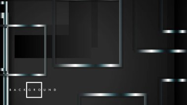 Modern Soyut Vektör Kutusu Arka Plan. beyaz degrade şeritler ile. eps 10 şablonu