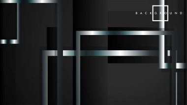 Modern Soyut Vektör Kutusu Arka Plan. beyaz degrade şeritler ile. eps 10 şablonu