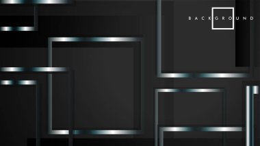 Modern Soyut Vektör Kutusu Arka Plan. beyaz degrade şeritler ile. eps 10 şablonu