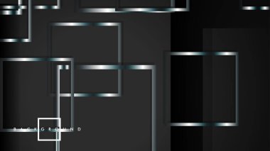 Modern Soyut Vektör Kutusu Arka Plan. beyaz degrade şeritler ile. eps 10 şablonu