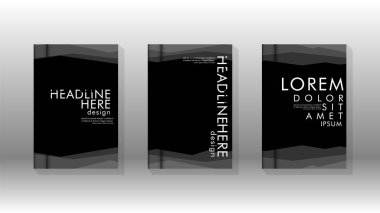 Kapak kitabı kavramı soyut geometrik arka plan renk ve şekillerin bir kombinasyonu ile