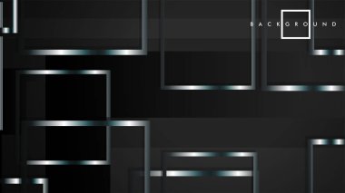 Modern Soyut Vektör Kutusu Arka Plan. beyaz degrade şeritler ile. eps 10 şablonu