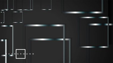 Modern Soyut Vektör Kutusu Arka Plan. beyaz degrade şeritler ile. eps 10 şablonu