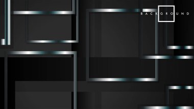 Modern Soyut Vektör Kutusu Arka Plan. beyaz degrade şeritler ile. eps 10 şablonu