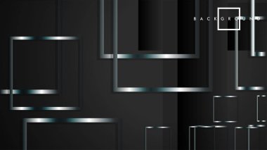 Modern Soyut Vektör Kutusu Arka Plan. beyaz degrade şeritler ile. eps 10 şablonu