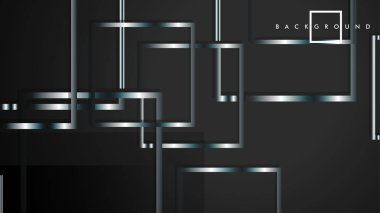 Modern Soyut Vektör Kutusu Arka Plan. beyaz degrade şeritler ile. eps 10 şablonu