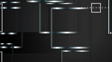 Modern Soyut Vektör Kutusu Arka Plan. beyaz degrade şeritler ile. eps 10 şablonu